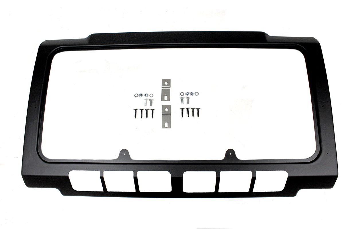 Air Con Grill Surround - Matt Black