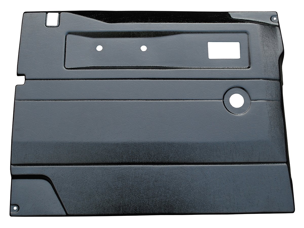 Black LH Front Door Card (With Manual Windows)