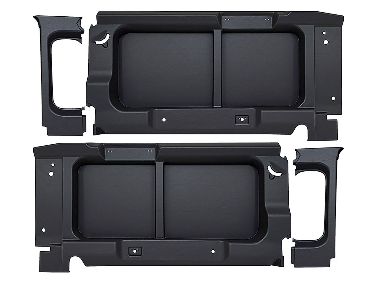 Rear Trim Kit No Window - 90 - Black