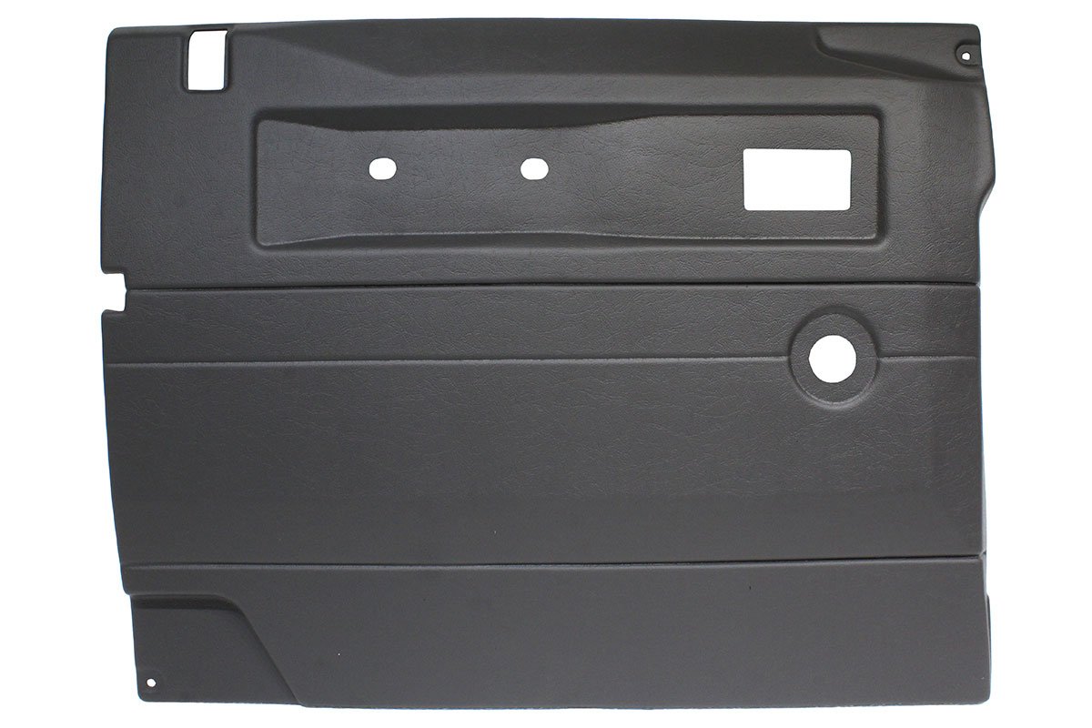Dark Grey Lh Front Door Card (With Manual Windows)