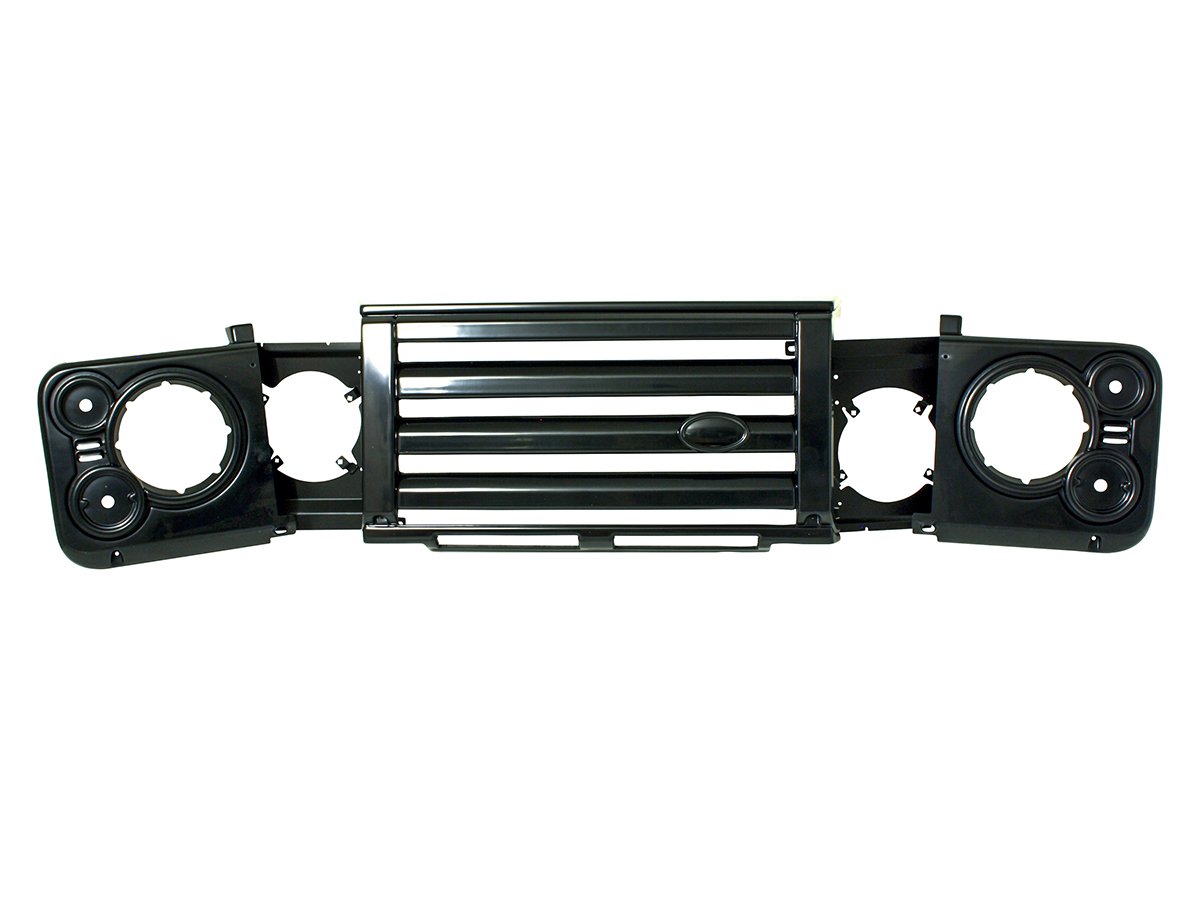 TVX Front Grille & Headlight Surround - Gloss Black
